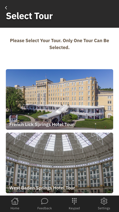 French Lick West Baden Tours Screenshot