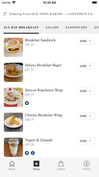 Old Town Bakery Screenshot