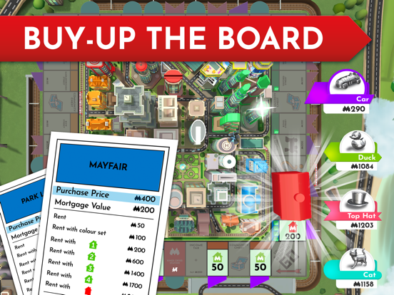 MONOPOLY: The Board Game iPad app afbeelding 2