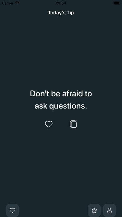 DailyTip: Today's Advice Screenshot