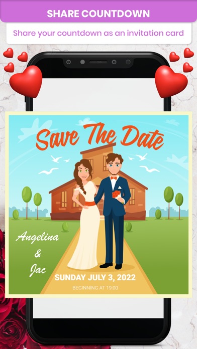 Wedding Countdown : Big Day Screenshot