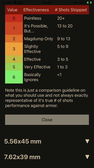 EFT Ammo Screenshot 3 - AppWisp.com EFT Ammo Screenshot 3 - AppWisp.com