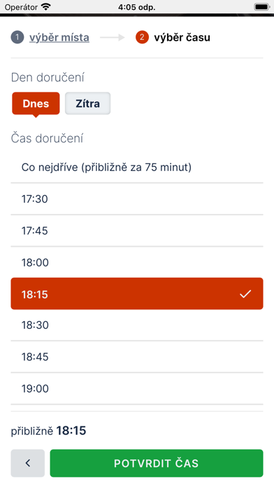 Gastro-Taxi Screenshot