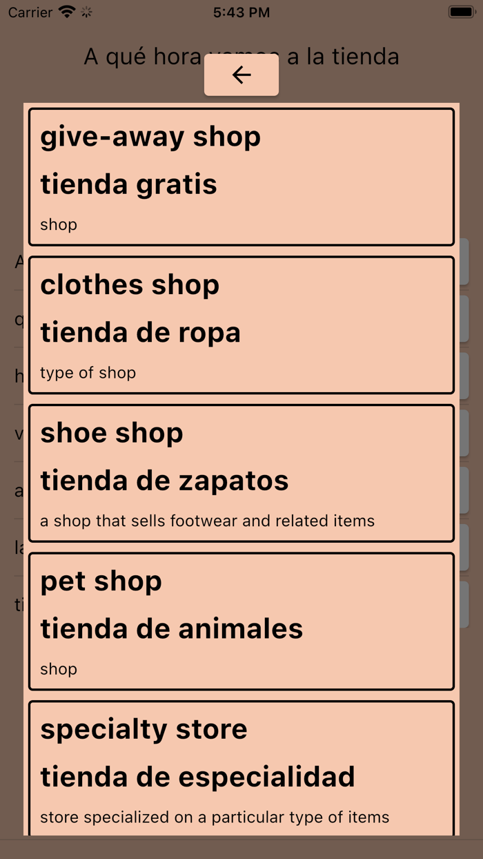 AI Spanish Dictionary