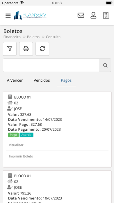 Planserv Administradora Cuiaba Screenshot