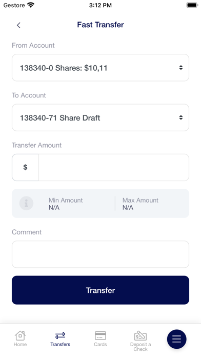 Electrical FCU Mobile Banking Screenshot