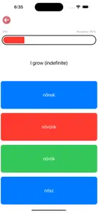 Hungarian Verb Blitz screenshot #5 for iPhone