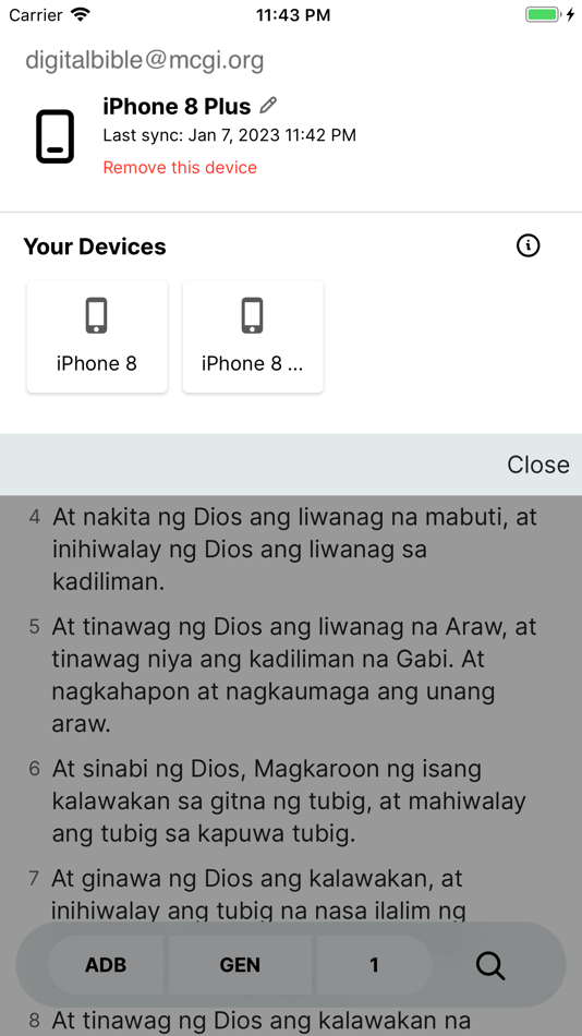 #9. Digital Bible (iOS) 由: Members Church of God International, Inc.