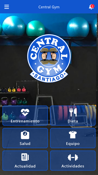 Central Gym Santiago Screenshot