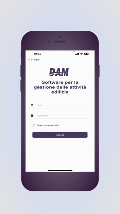 DAM Screenshot