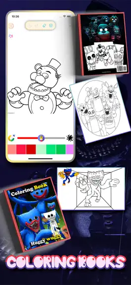 Game screenshot Freddy Coloring Book mod apk