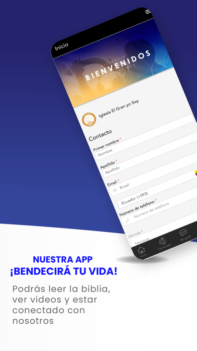 Iglesia El Gran yo Soy iPhone screenshot 4 - Lifestyle app