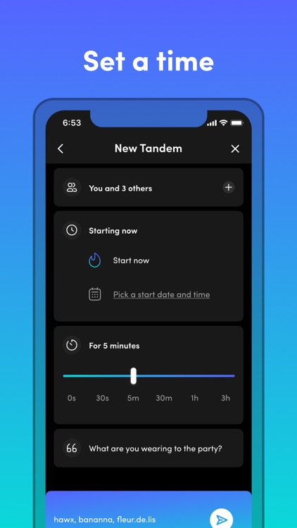 Tandem: Together, Now