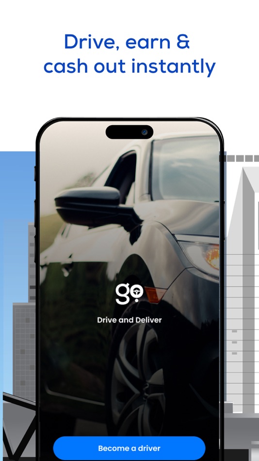 #1. Go Driver: Drive Deliver Earn (iOS) Podle: GOCABY LTD