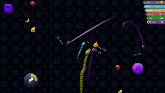 Snake io game worm zone online