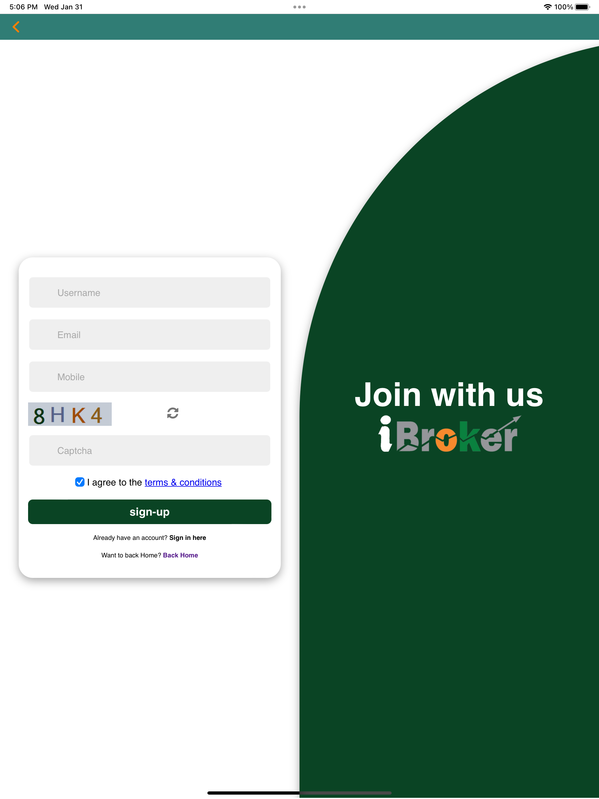 iBroker LBSL
