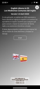 Modismos Comunes del Inglés screenshot #1 for iPhone