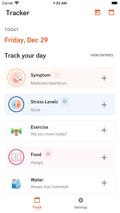 Sizzle - Activity Tracker Screenshot