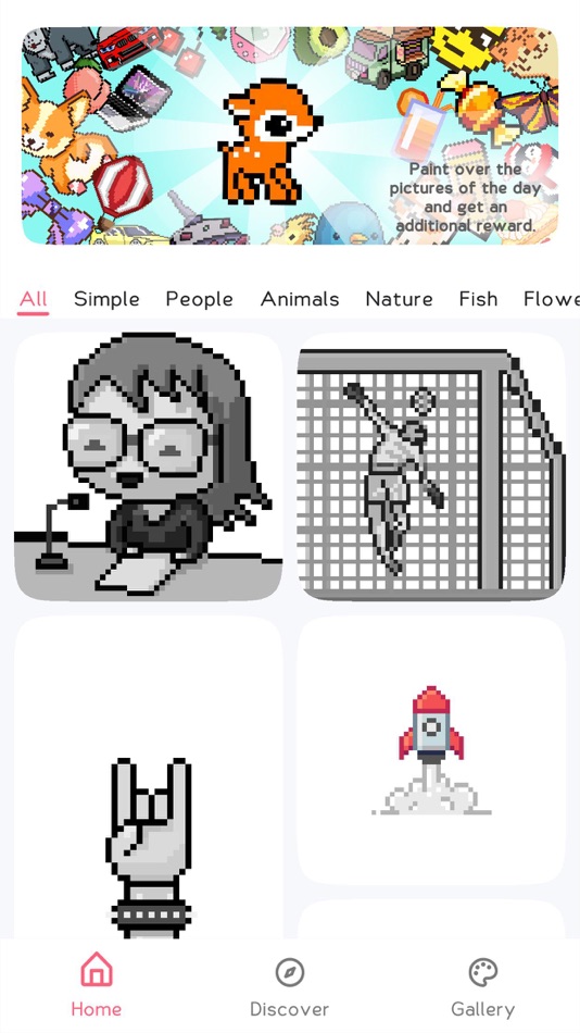 #2. Pixelate it - Color and Relax (iOS) Podle: Ilia Yashin