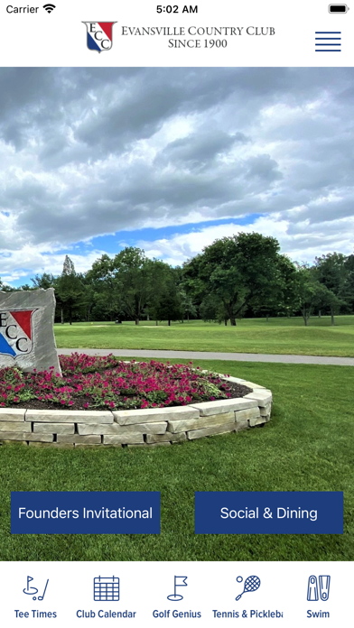 Evansville Country Club Screenshot