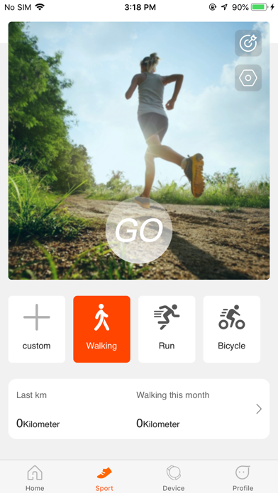 PLAYFIT SLIM - IoT Wearables Screenshot