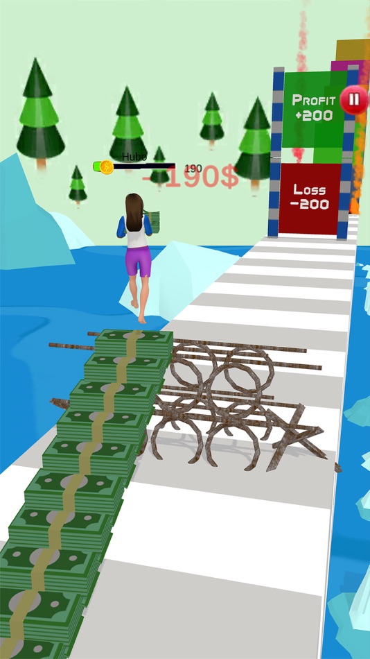 Money Girl Run 3D - 1.0 - (iOS)