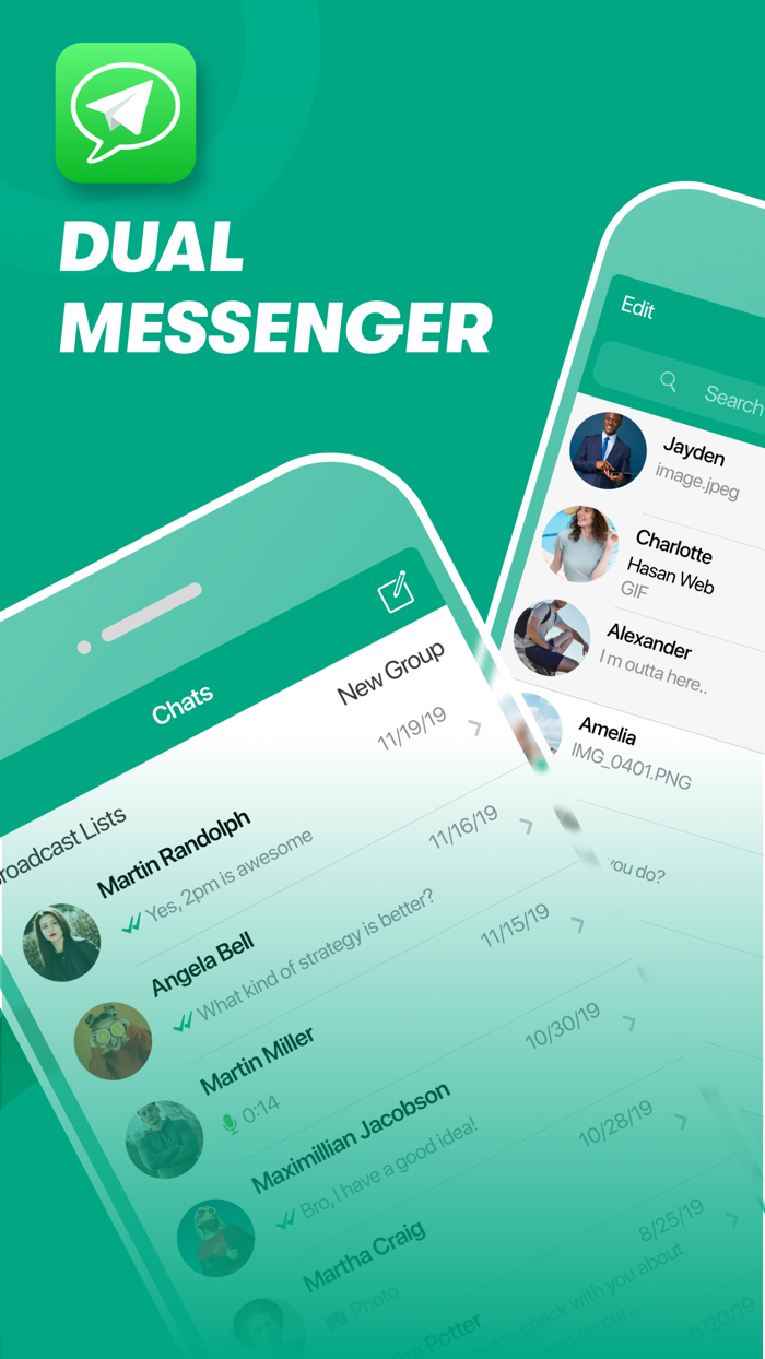 Dual WhatsApp Messenger Plus
