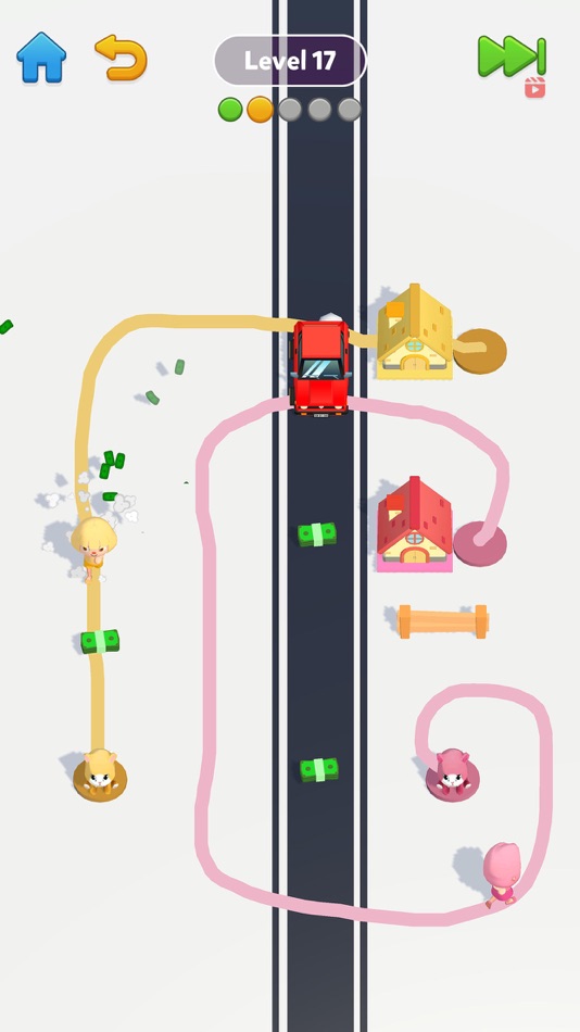#5. Home Rush 3D: Draw It (iOS) By: Ngo Hanh