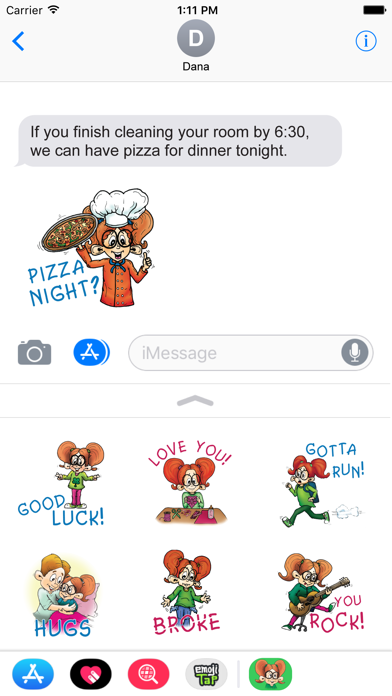 Jazlyn J Stickers Screenshot