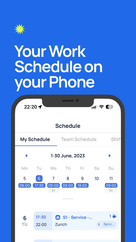 #3. JobDone 2. Scheduling & Chat (iOS) 由: JobDone AG