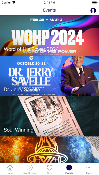Words of Life Church Screenshot
