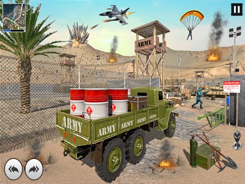 Military Vehicle Transport Simのおすすめ画像2