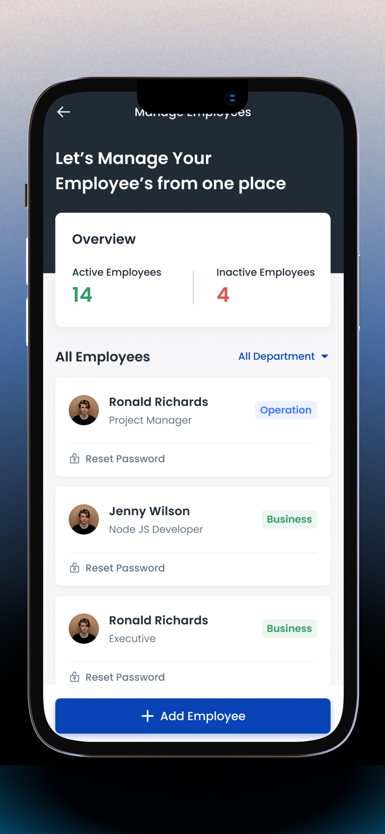 Attnd: Employee Management App