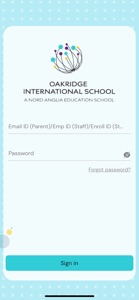 Oakridge International School screenshot #1 for iPhone