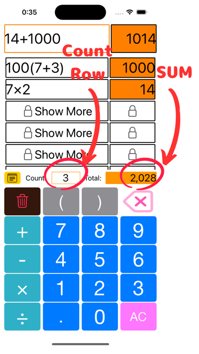 Calculator "Lite" Screenshot