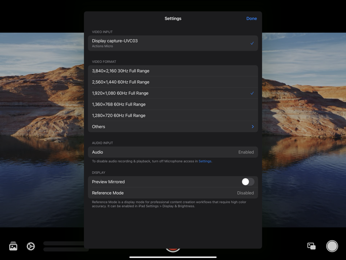 UVC Capture - HDMI Monitor