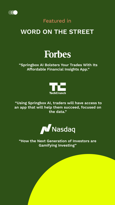 Screenshot #2 pour Stock market AI by Springbox