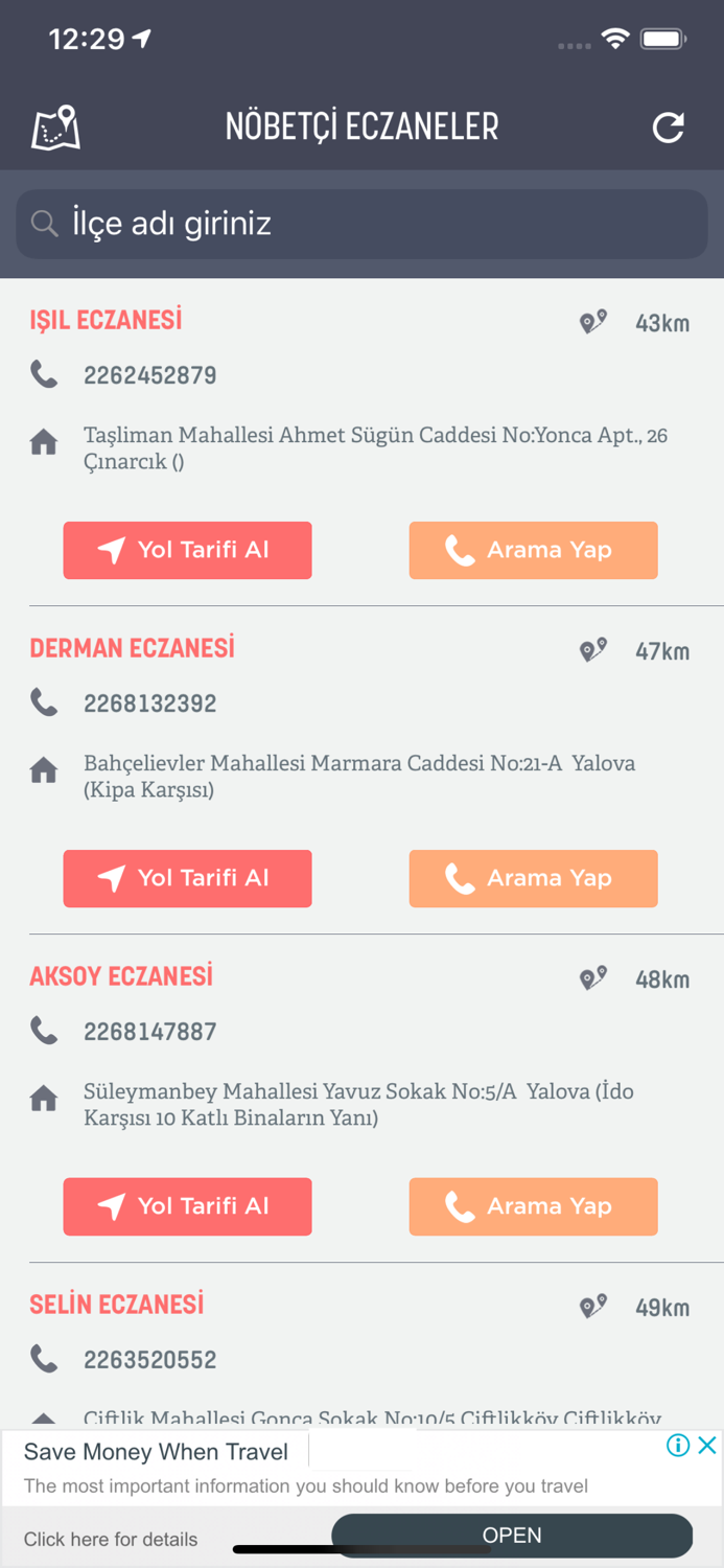 Nöbetçi Eczane - Yalova