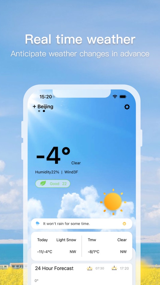 #1. Weather - Local Forcast (iOS) 由: 璐瑶 黄