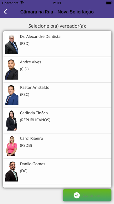 Câmara Municipal de Guarulhos Screenshot