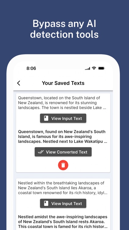 Humanize AI - Text Paraphrase screenshot-4