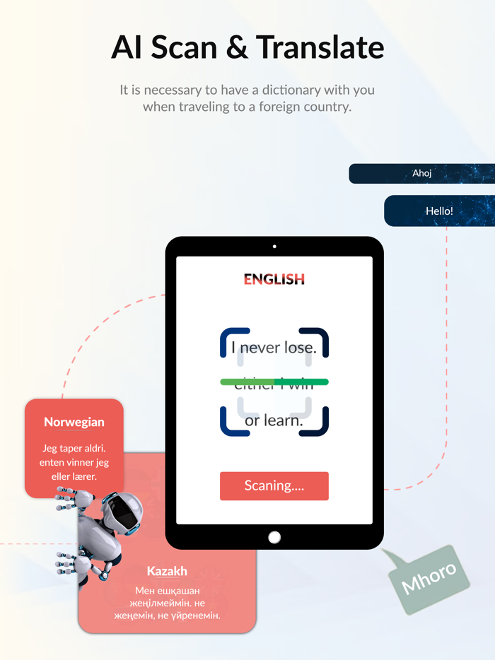 AI Camera Scan and Translate