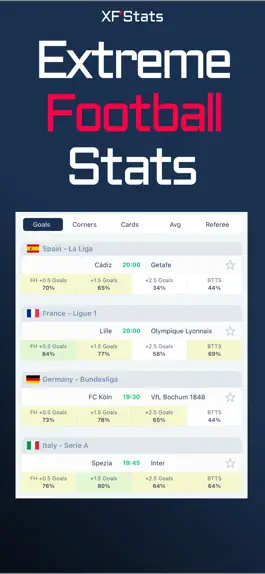 Game screenshot XFStats Extreme Football Stats mod apk