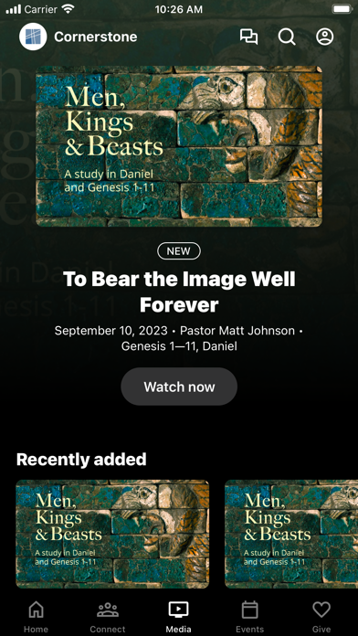 Cornerstone Church Glenview Screenshot