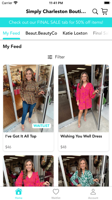 Simply Charleston Boutique Screenshot