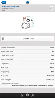 mopar parts catalog iphone screenshot 4