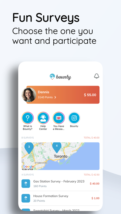 Bounty - Do Survey, Earn Money Screenshot