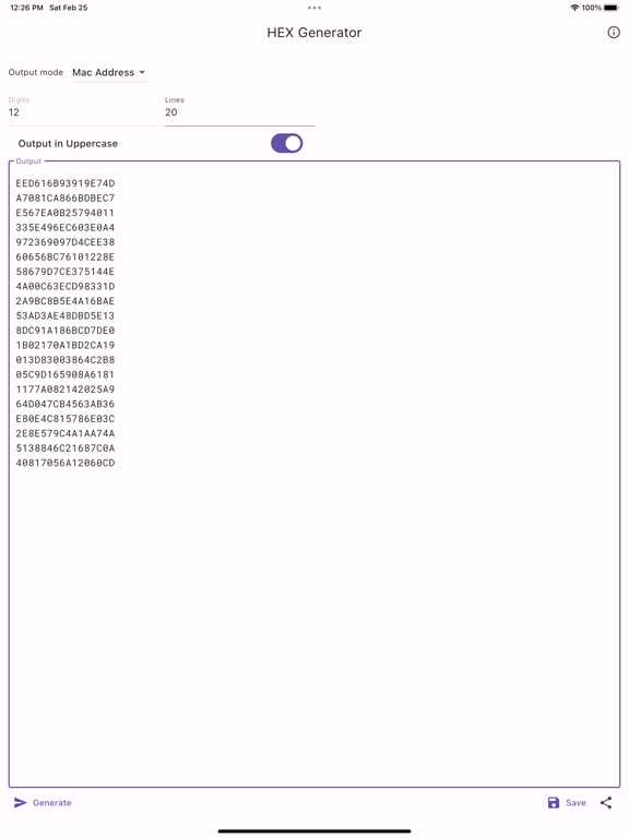 Screenshot #5 pour HEX Generator