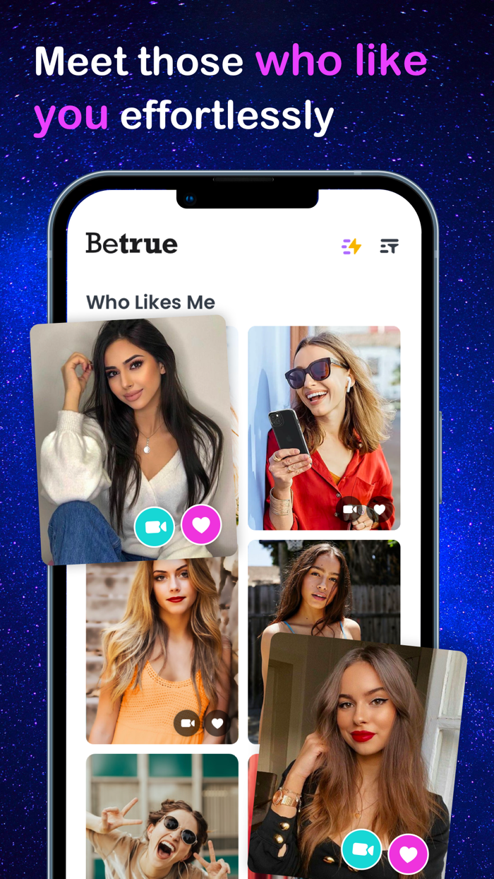 BeTrue - Video Chat and Match