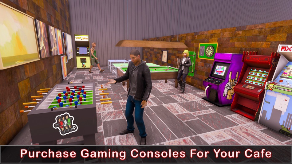 #4. Cyber Net Cafe Simulator (iOS) 由: Amir Khurshid